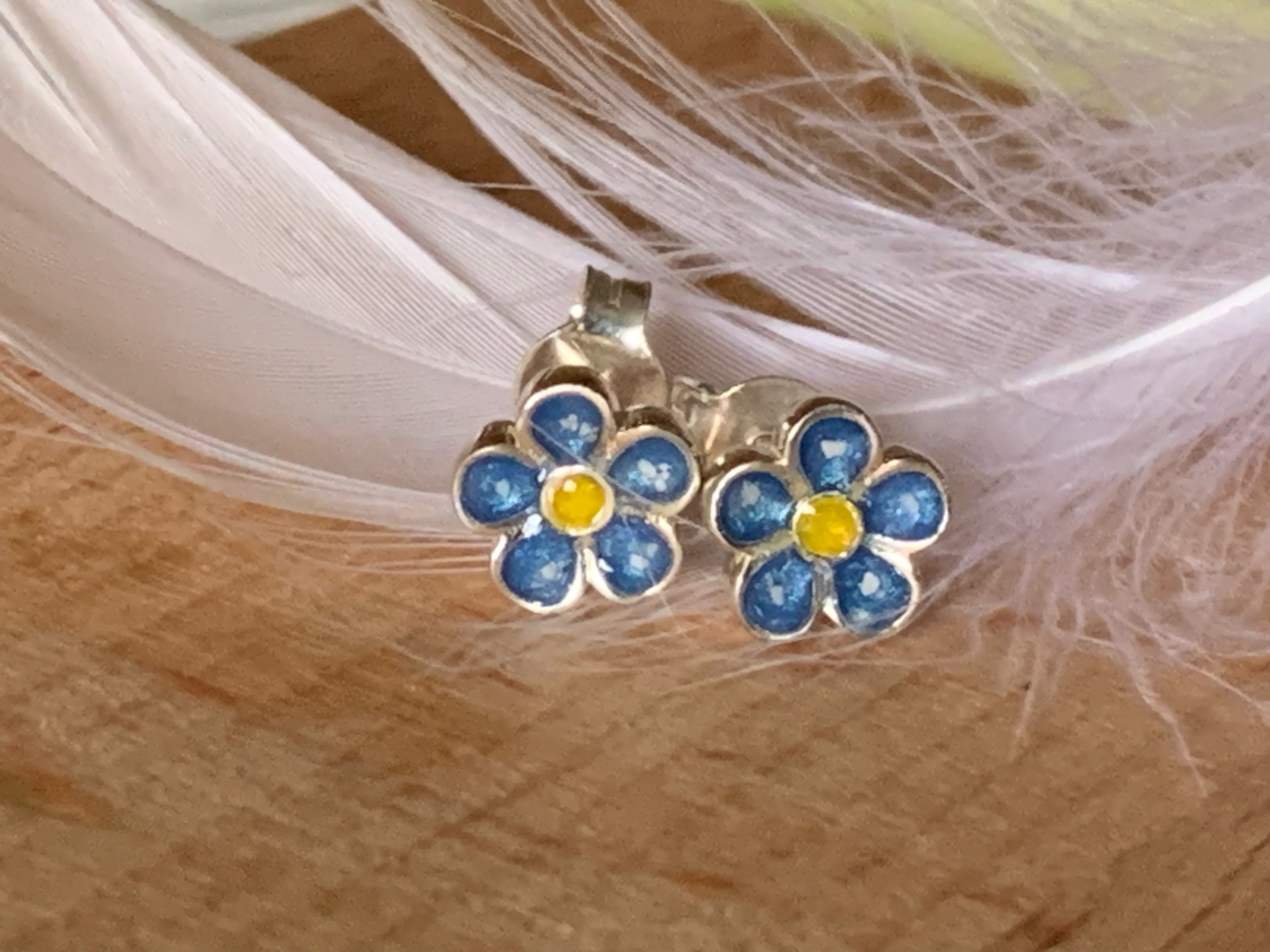 Forget me Not Studs 