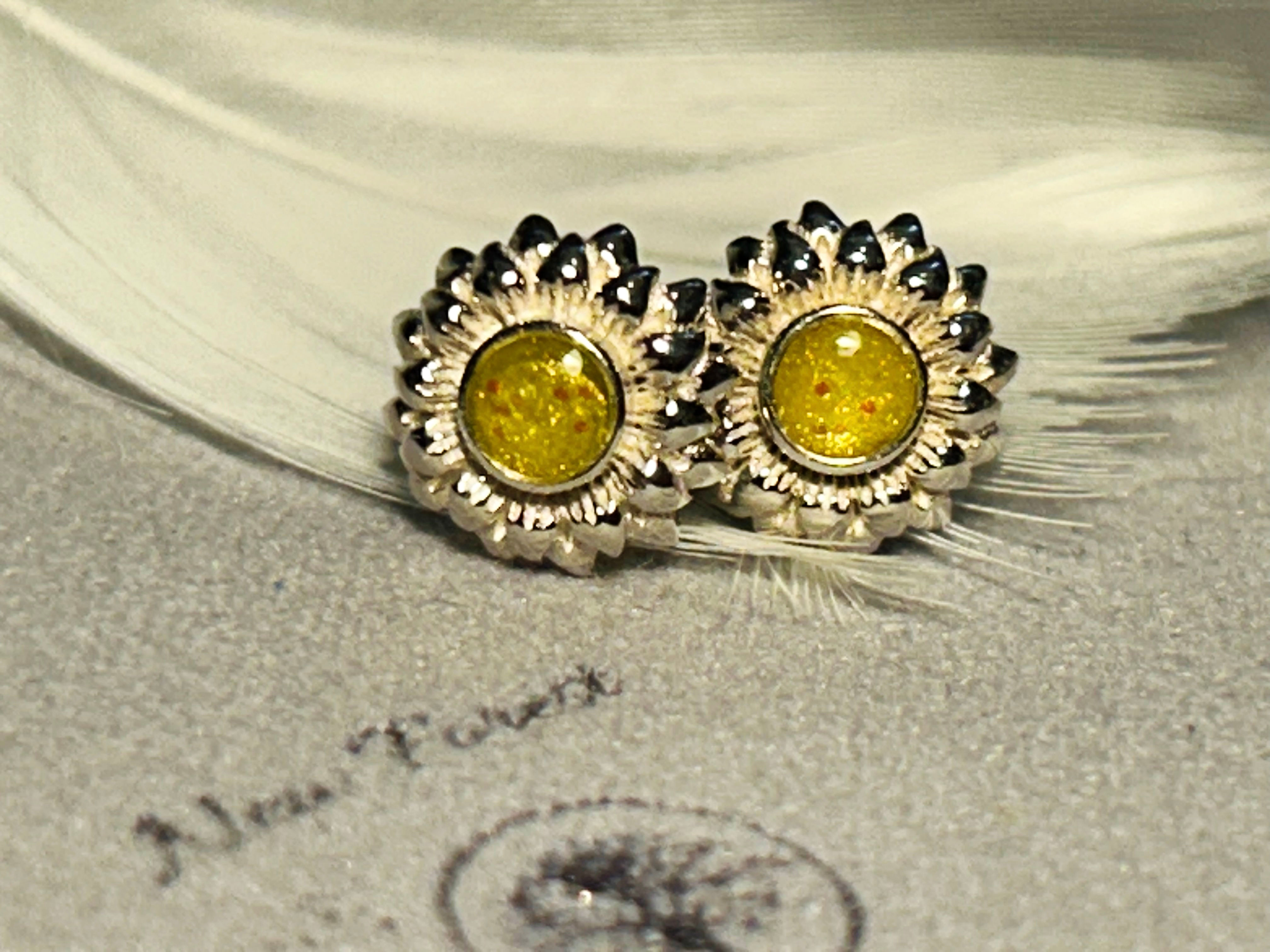 Sunflower Studs 