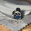 Thumbnail: Stainless steel Paw charm - name engraved on back 