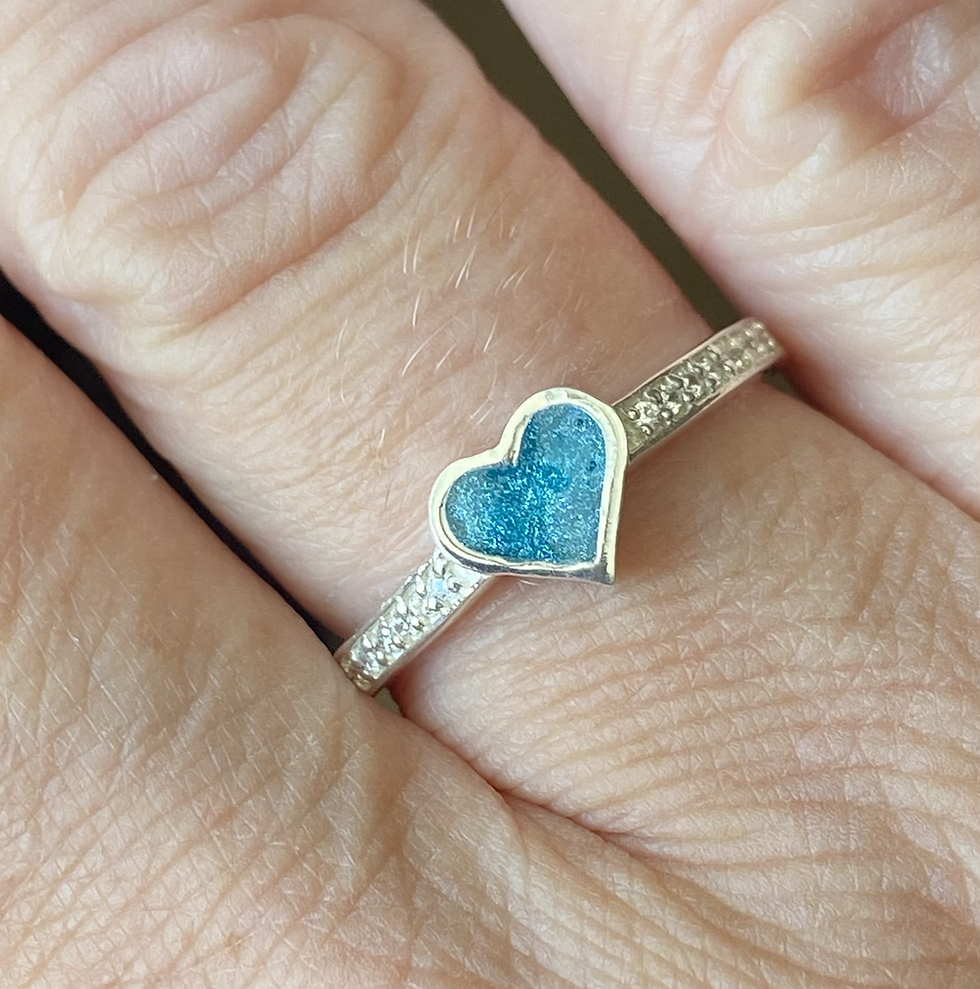 Thumbnail: ‘Priya’ heart Crystal ring 