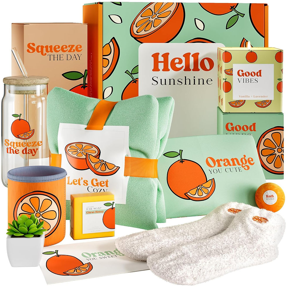 Thumbnail: The Love Crate Co 10Pc Sunflower Gift, Spa Set