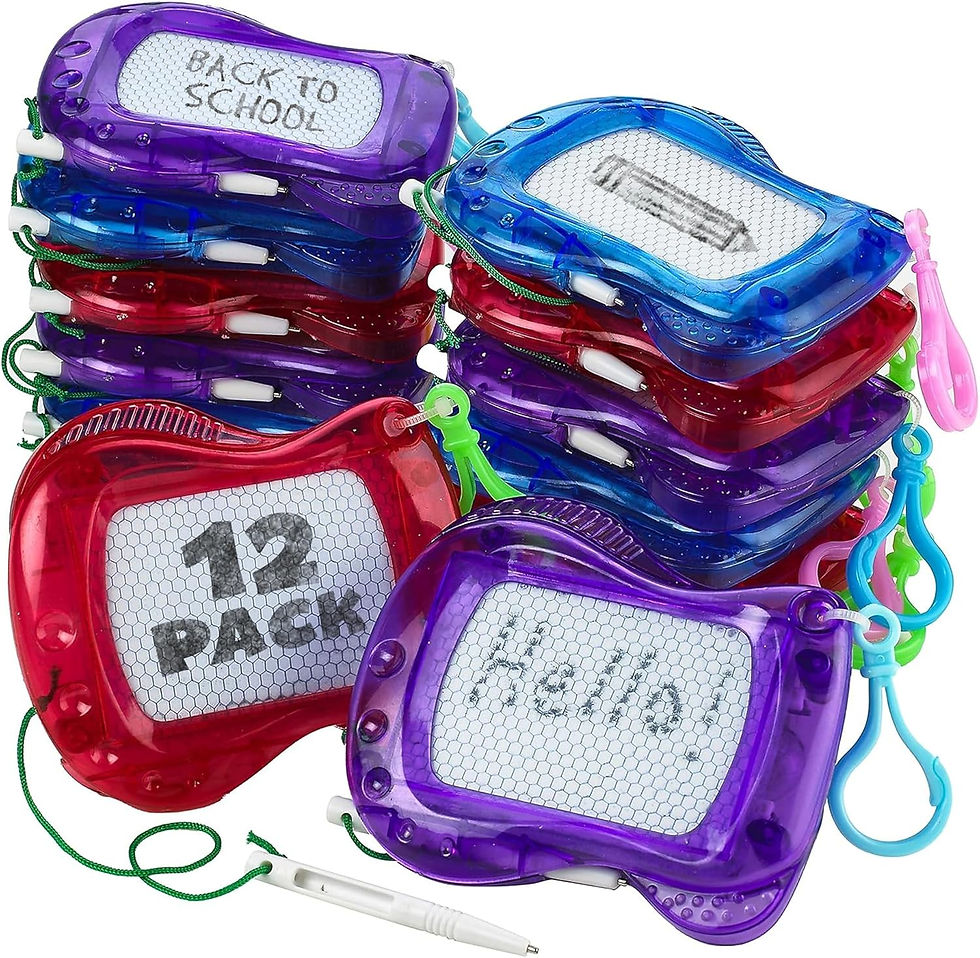 Mini Magnetic Drawing Board - 12 ct