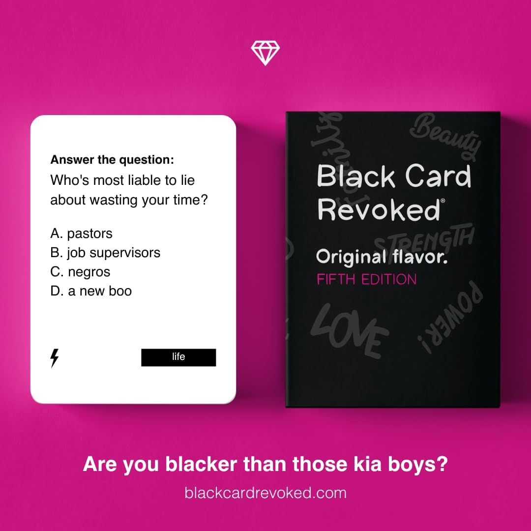 Black Card Revoked: Fifth Edition - America’s #1 Game for The Culture | Get R
