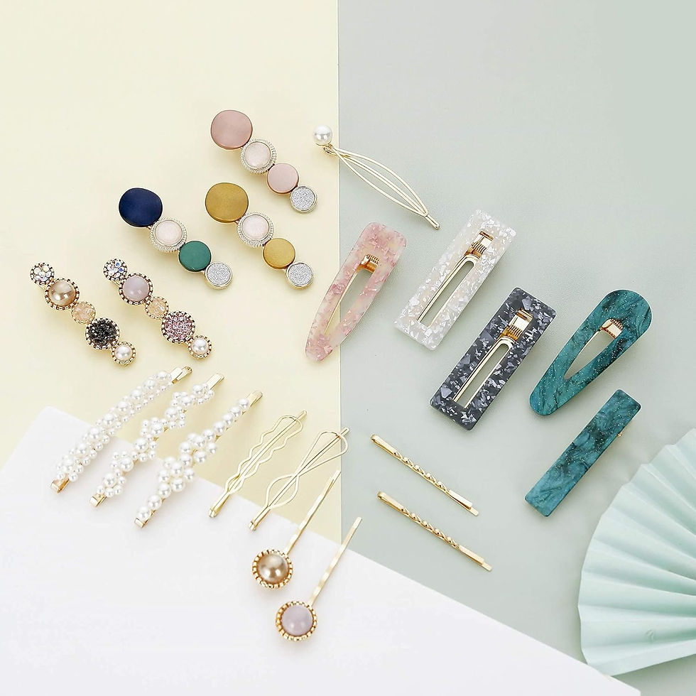 Thumbnail: 20 PCS Hair Clips Set