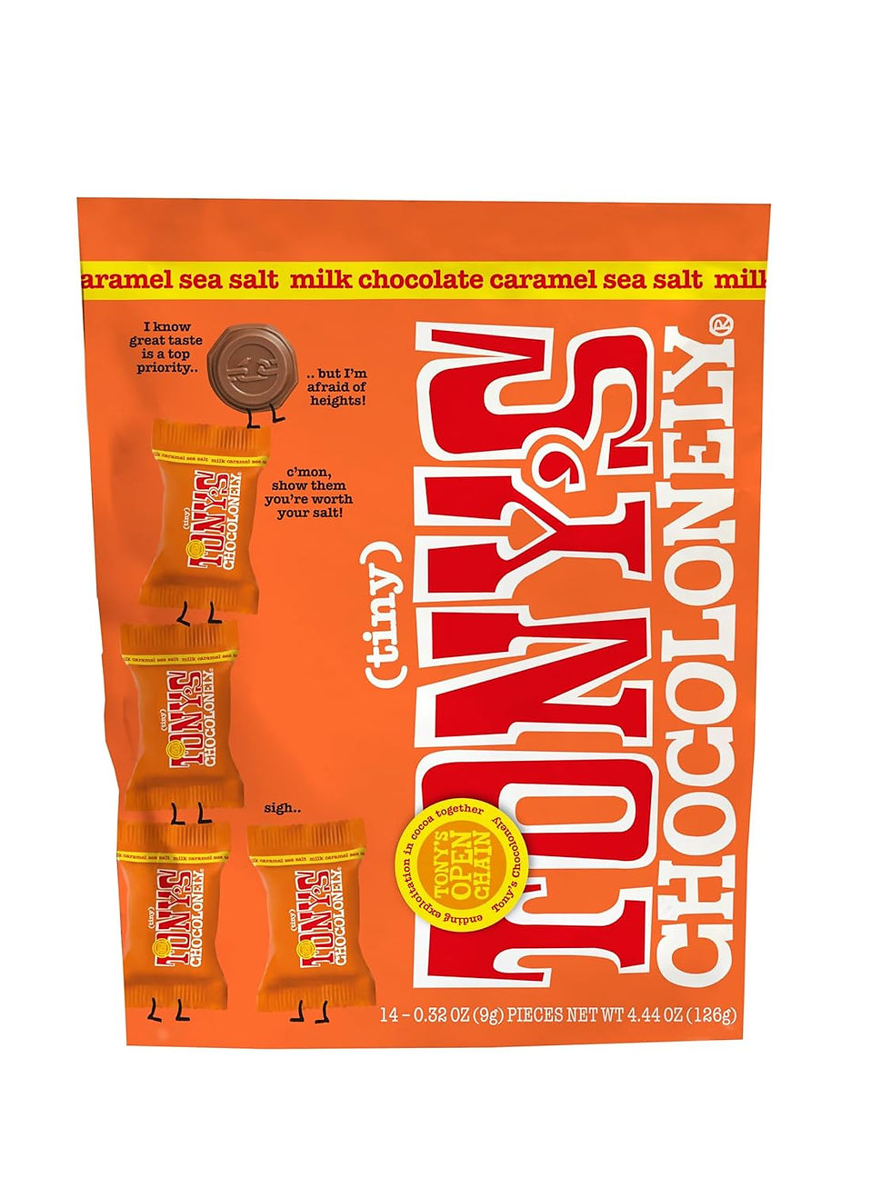 Thumbnail: Tony’s Chocolonely Assorted Chocolate Candy Pieces, Belgian Milk & Dark Choco