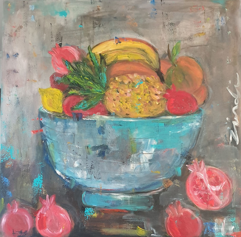 "Fruit bowl" 60 x 60cm