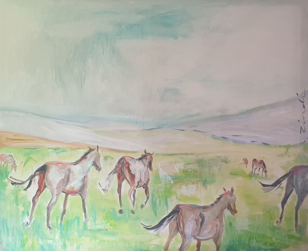 Horses " 100 x 120"