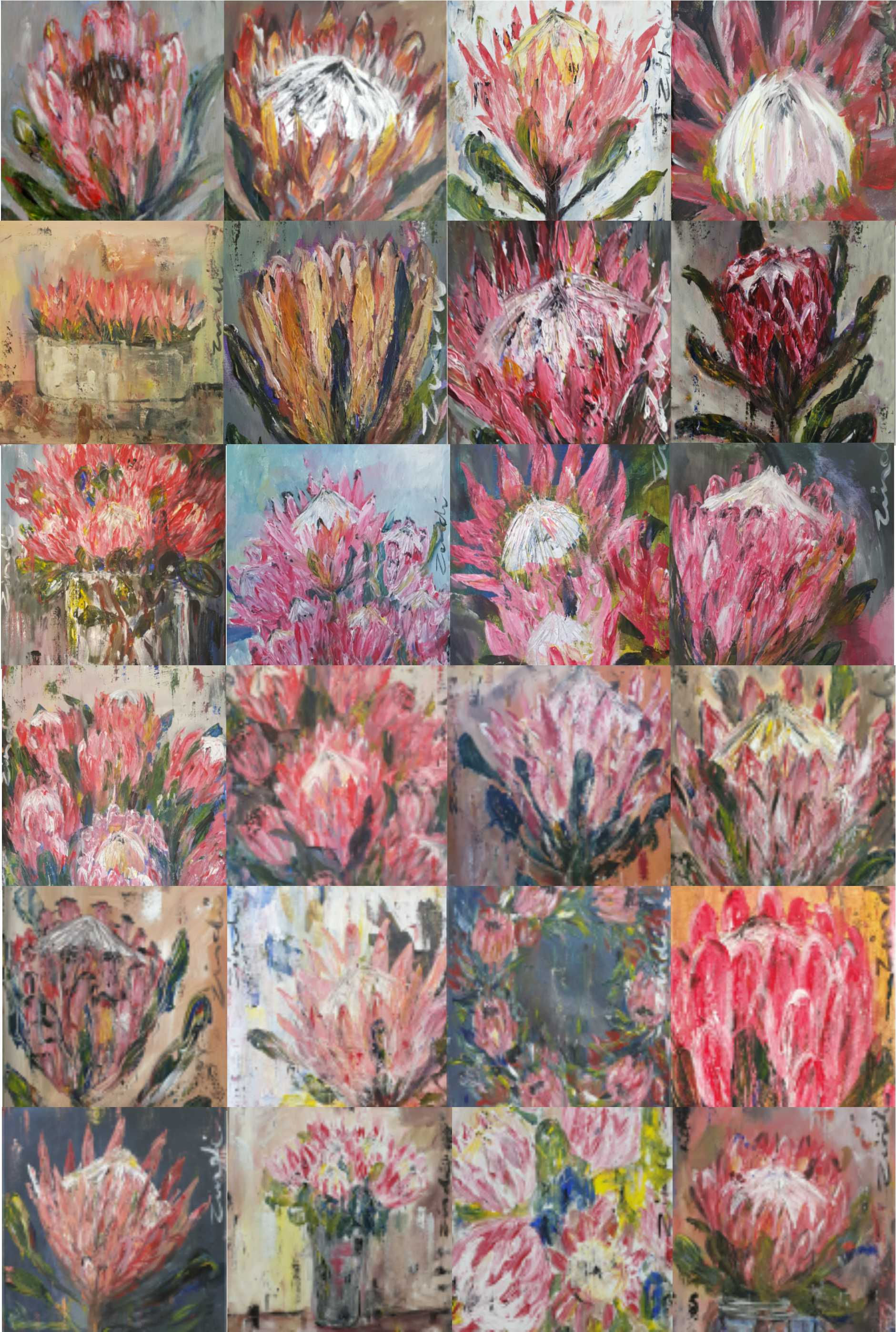 Protea II card collection