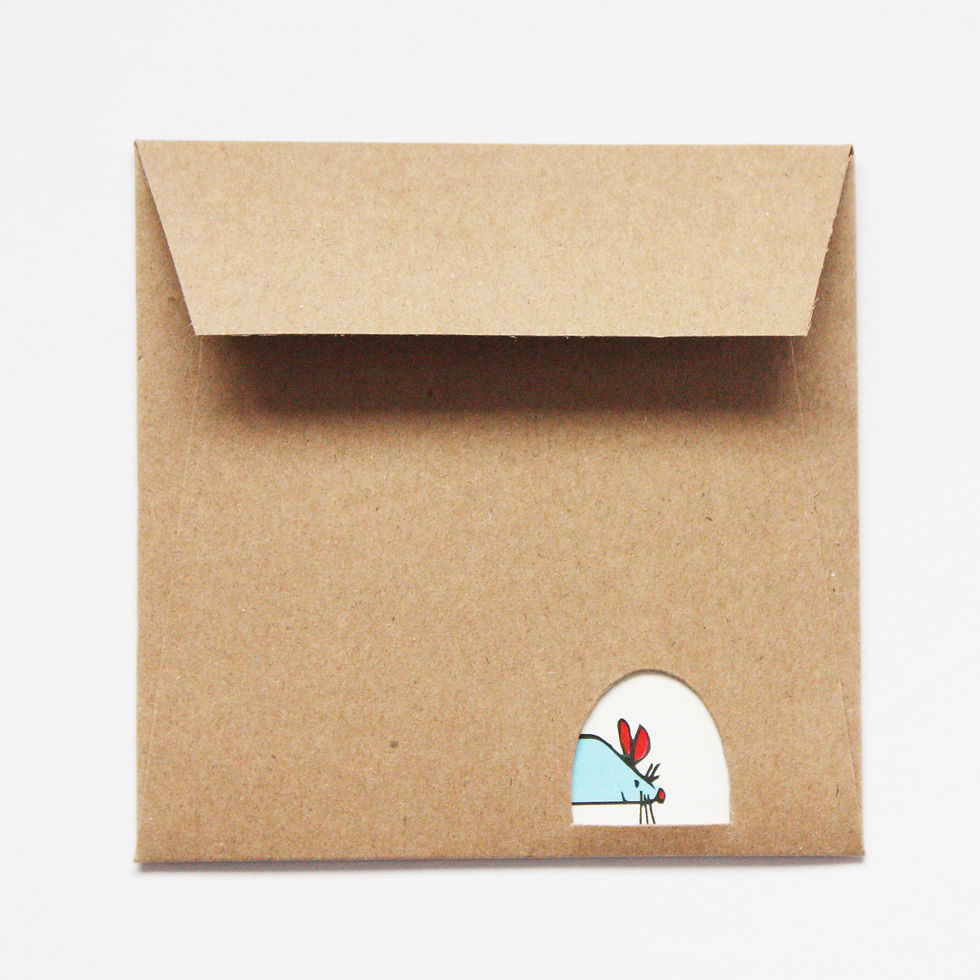 card in envelope