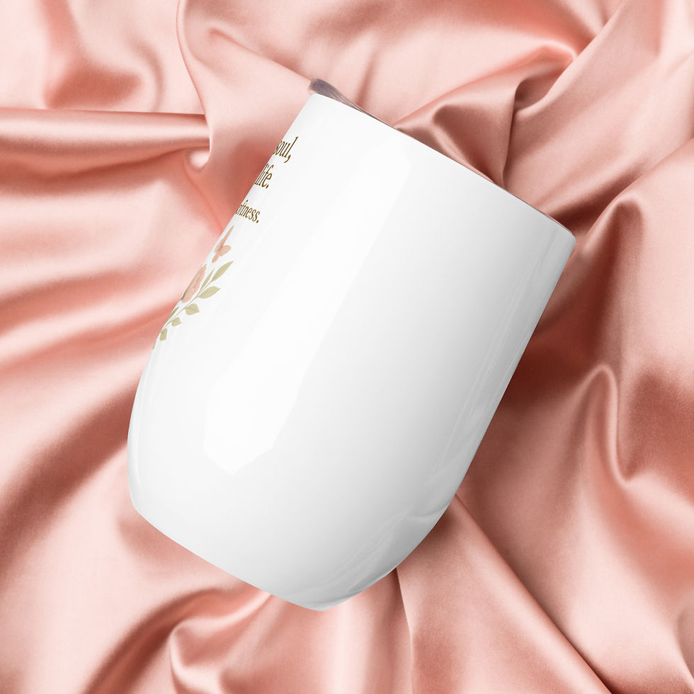Thumbnail: Peaceful Soul Essential Wine tumbler