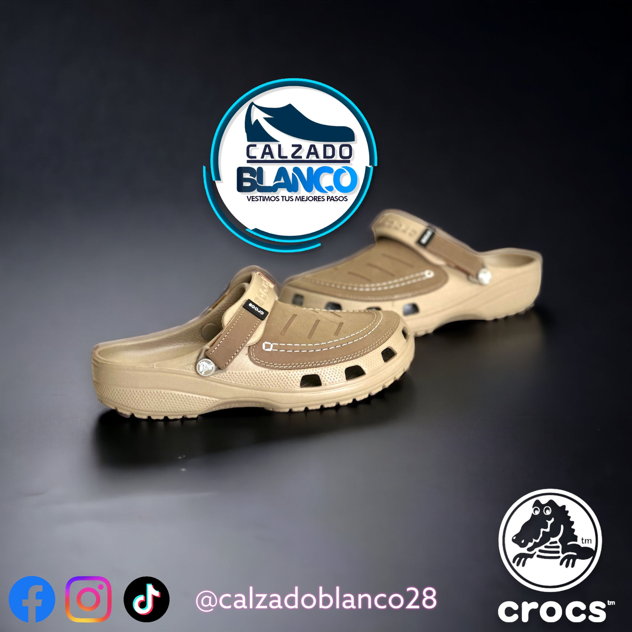Crocs de cuero
