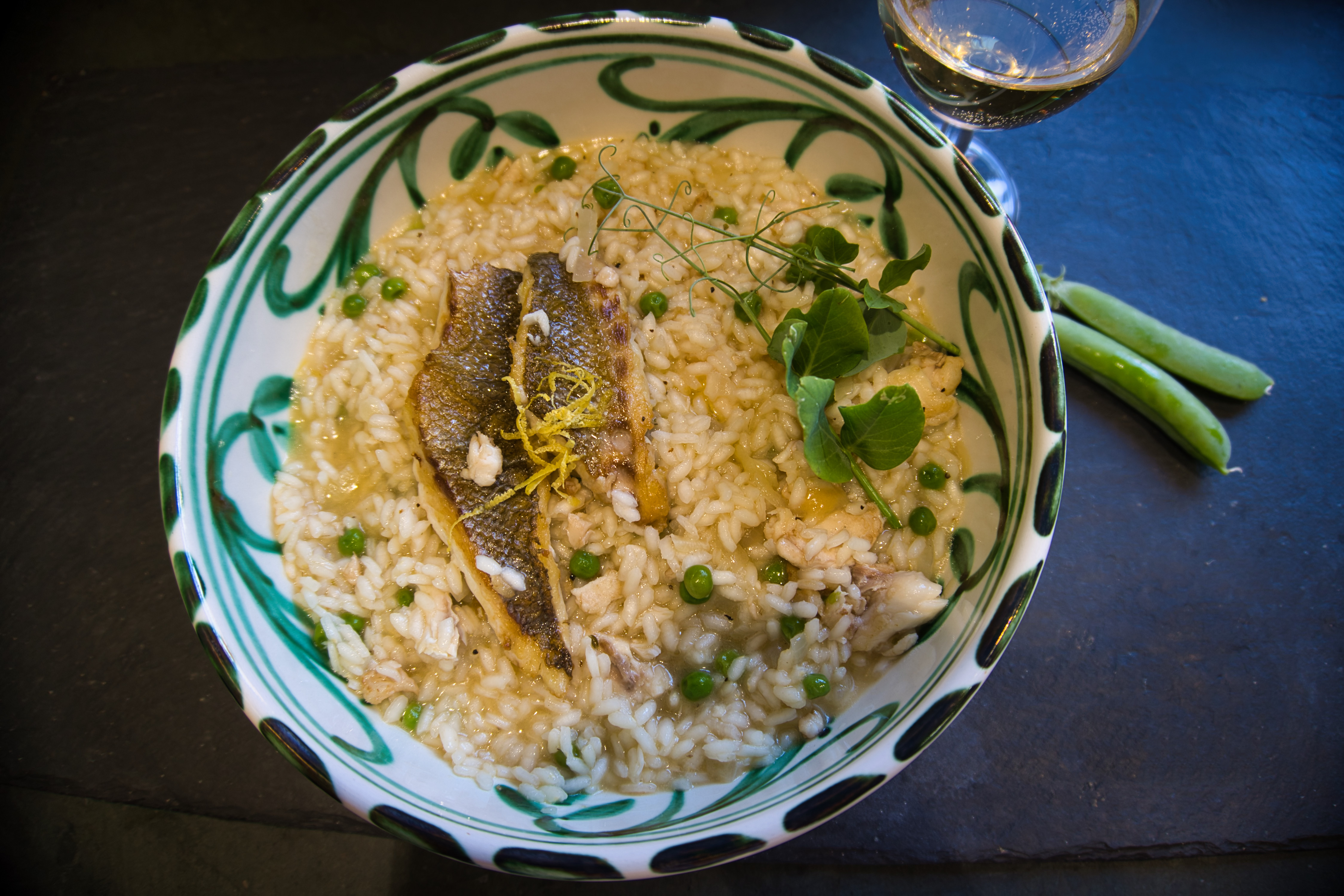 Sea Bass Risotto