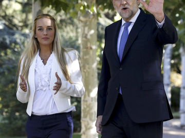 Lilian Tintori se reunió con el presidente de España