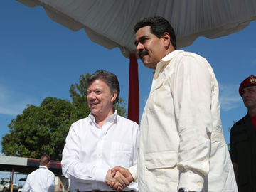 Maduro y Santos se reunirán este lunes