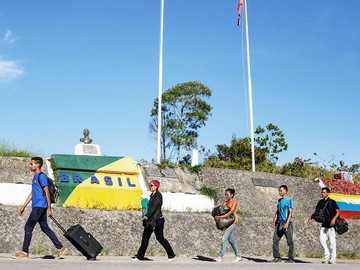 Realización de censo en Brasil suspende ingreso de venezolanos