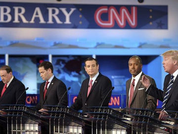 Trump fue atacado en el segundo debate republicano