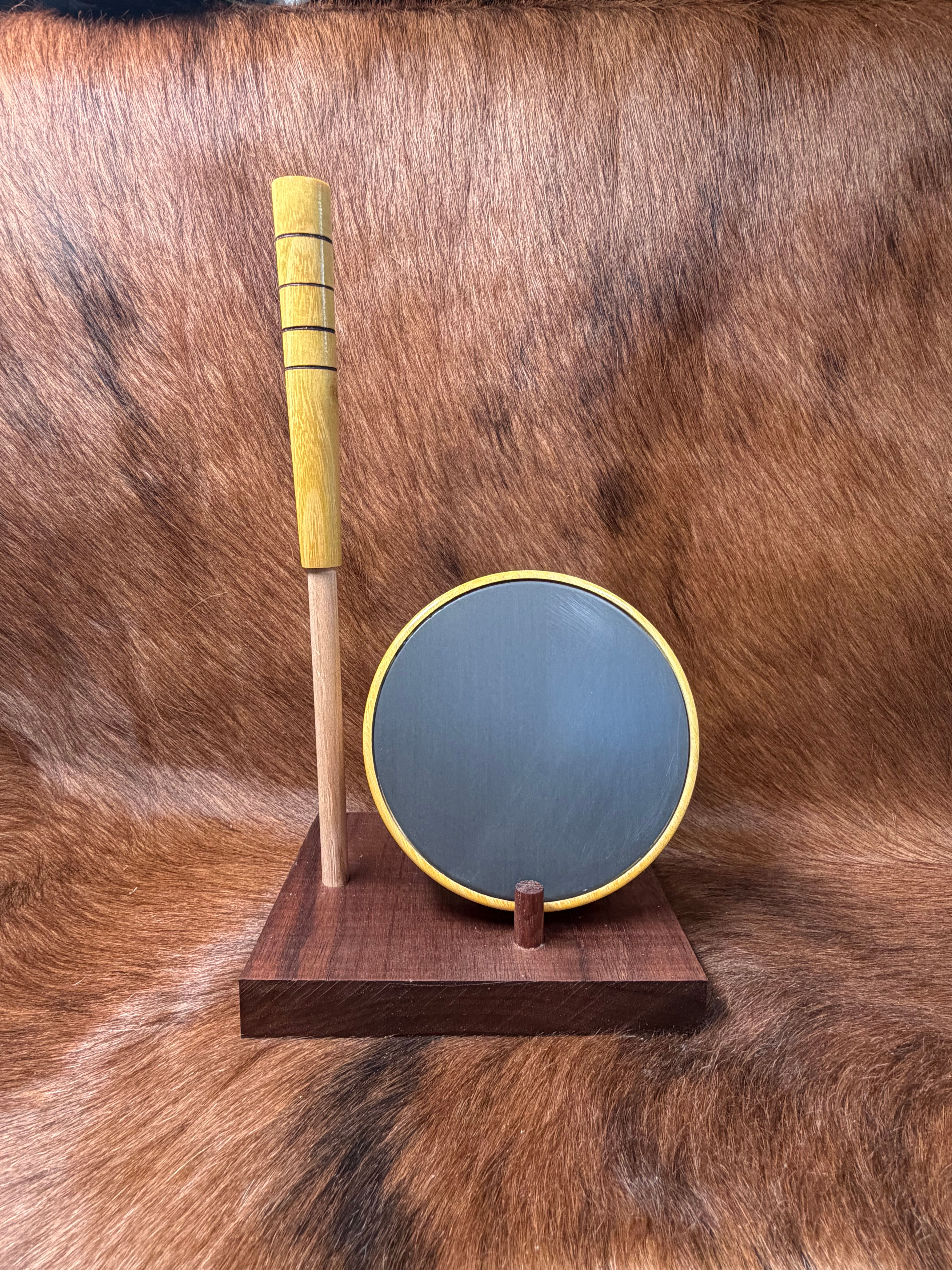 Osage Orange Pot - Aluminum over Glass #414