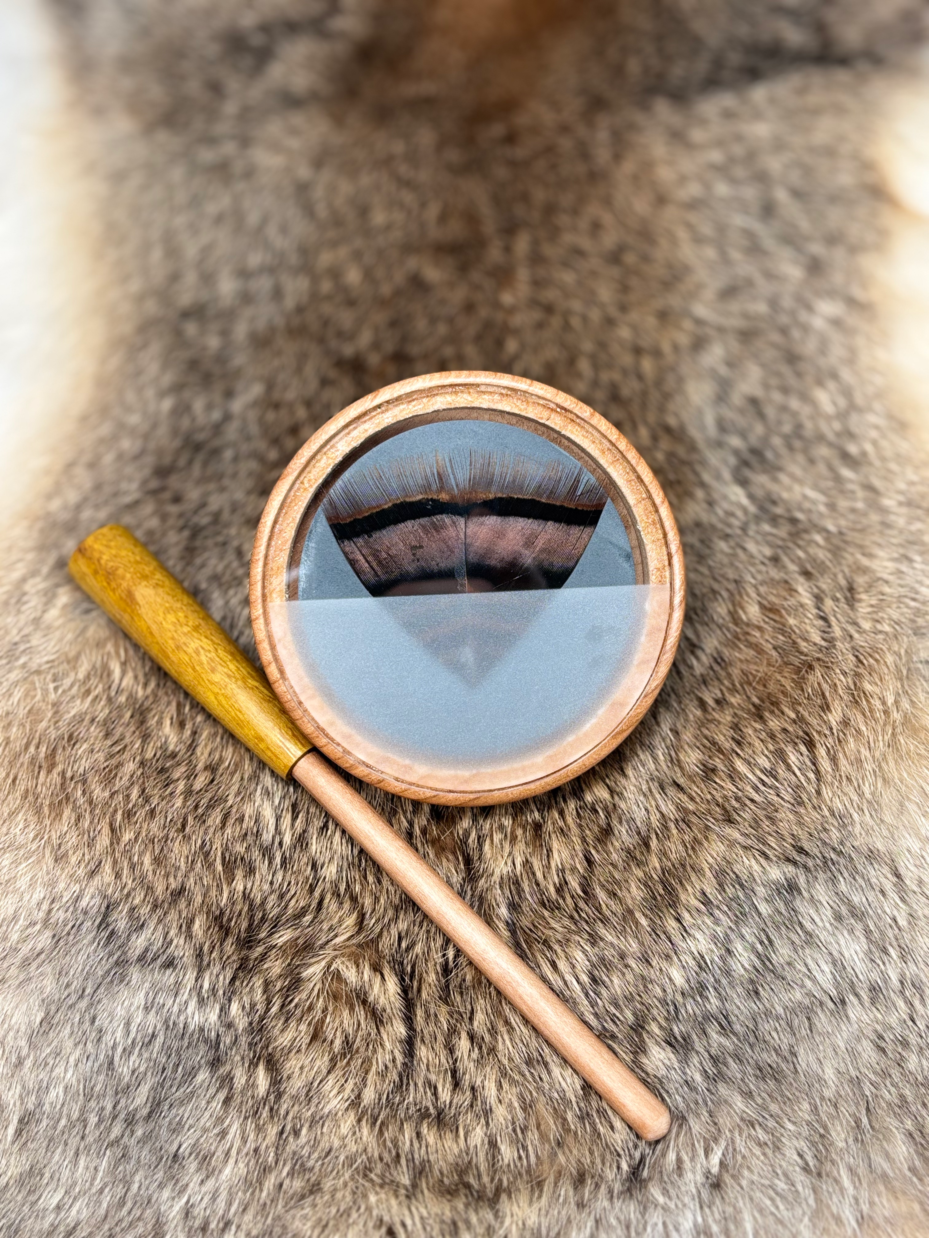 Cherry Pot - Glass over Slate #341