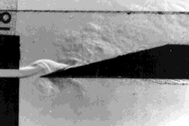 phénomène d'une flûte canal d'air