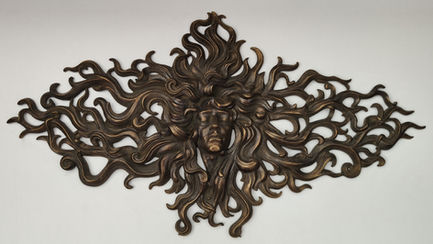 Bronze sculpture entitled "Metamorphosis"