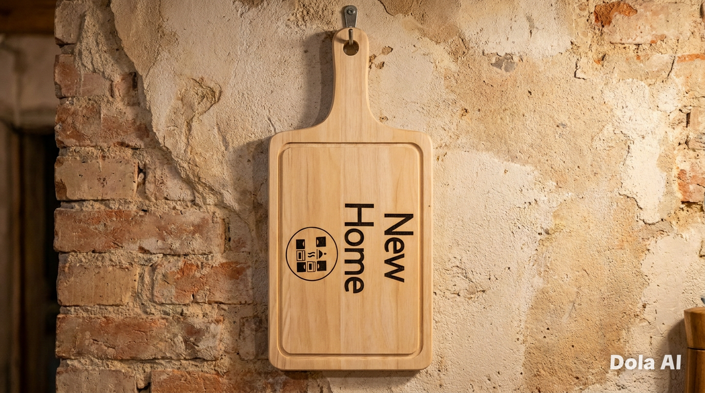 New Home Chopping Board