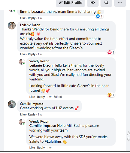 Leila's Feedback 2