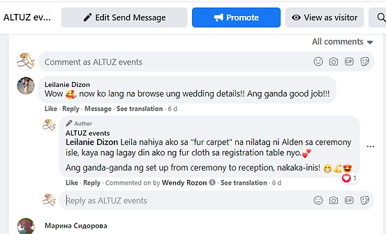 Leila's Feedback 1