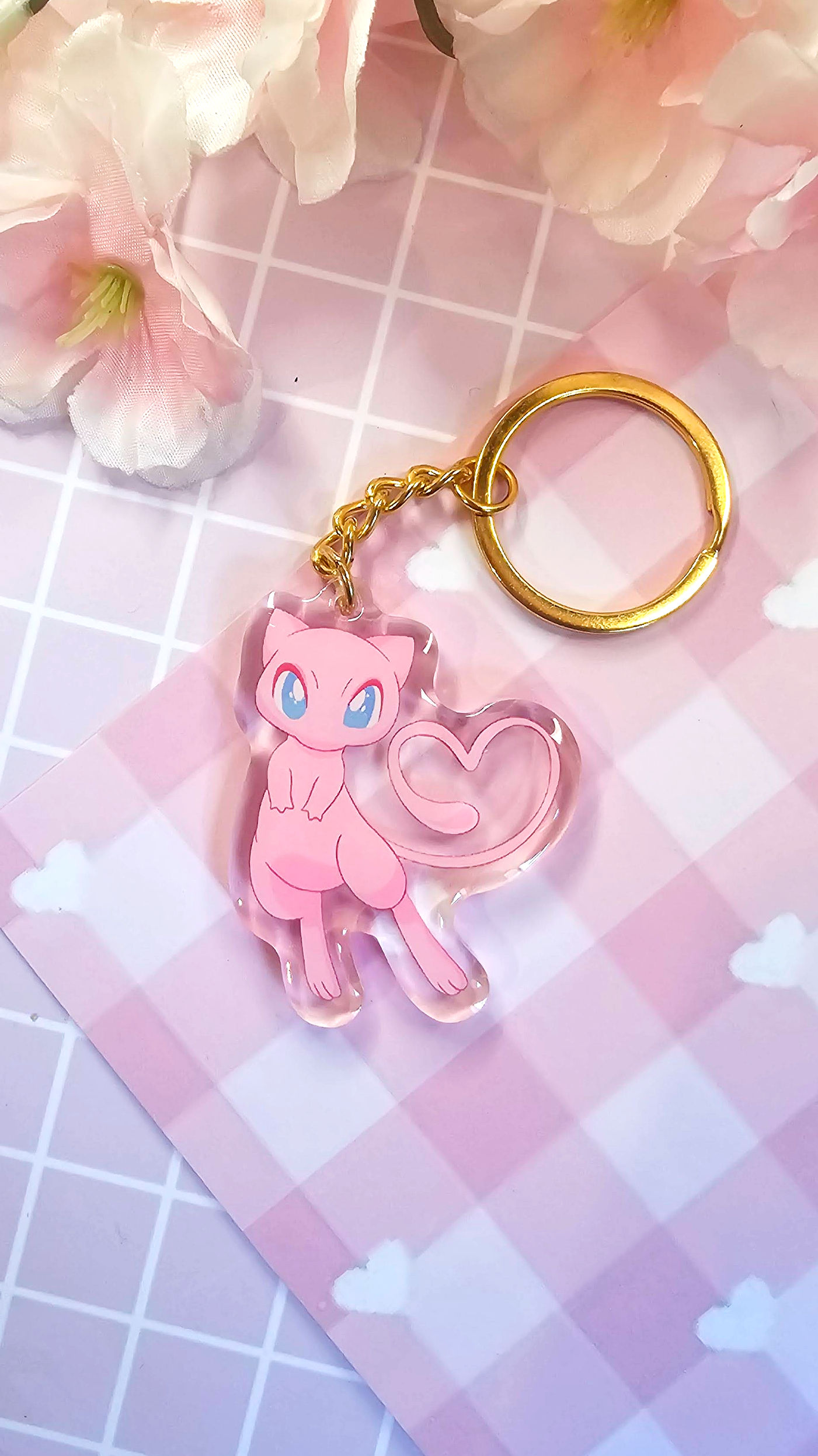 Mew Keychain