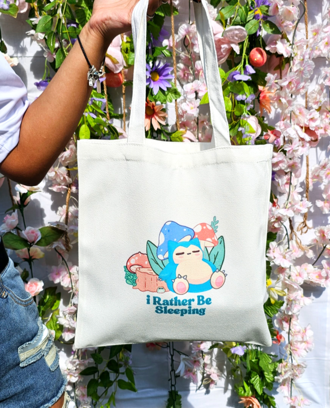 Sleeping Snorlax Tote