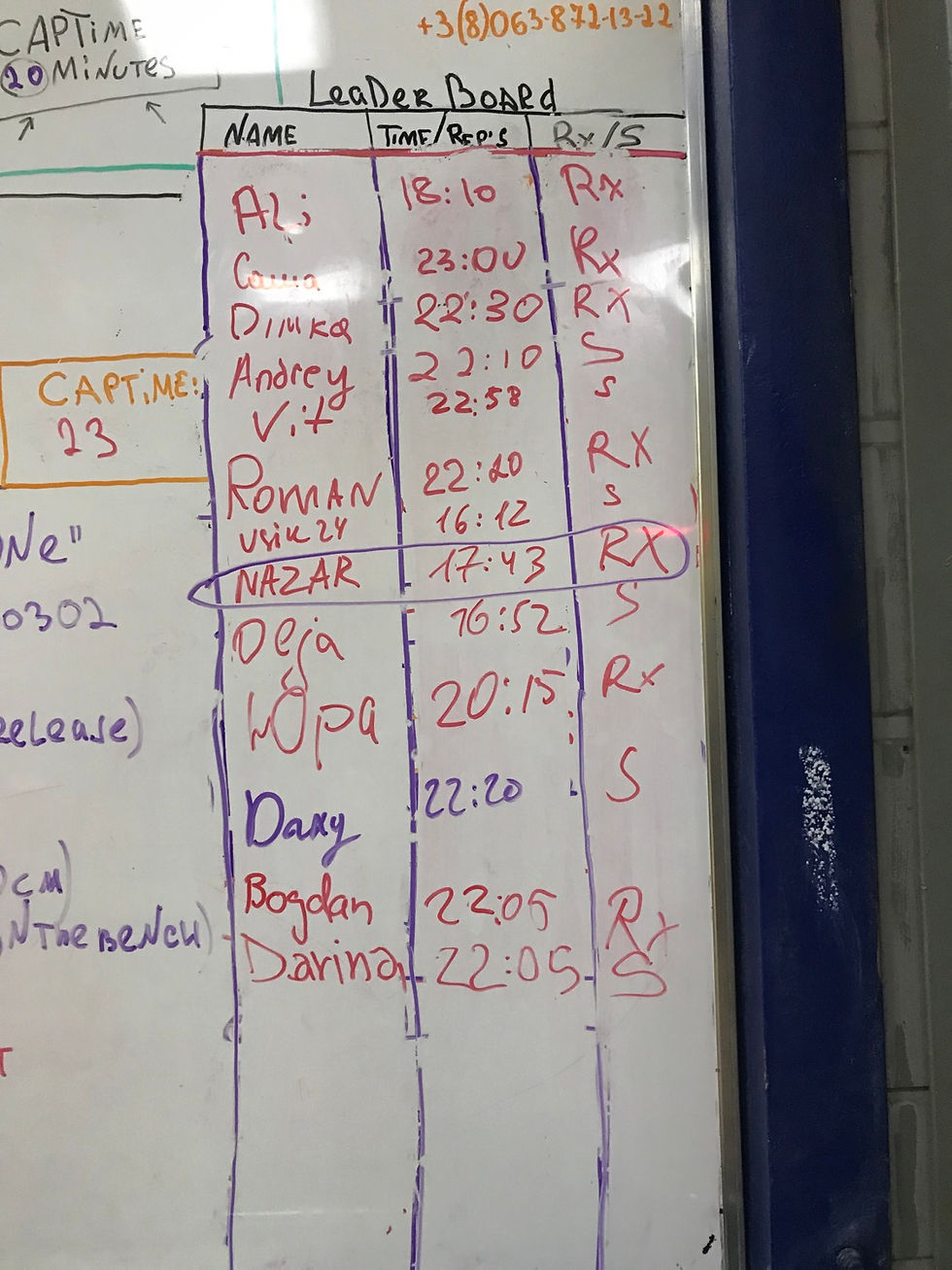 WOD: #200302 "The Only One"