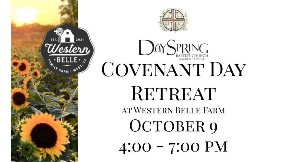 Covenant Day Retreat