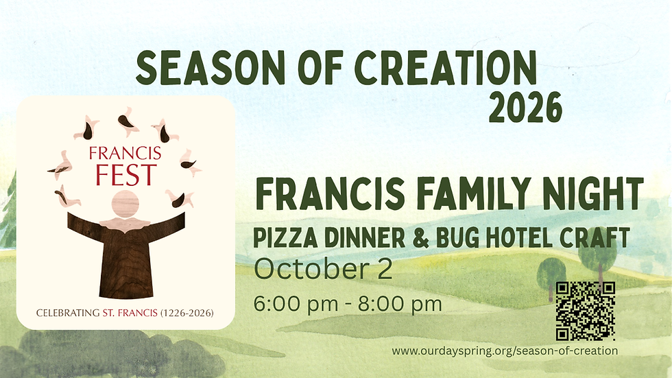 Francis Fest: Family Night