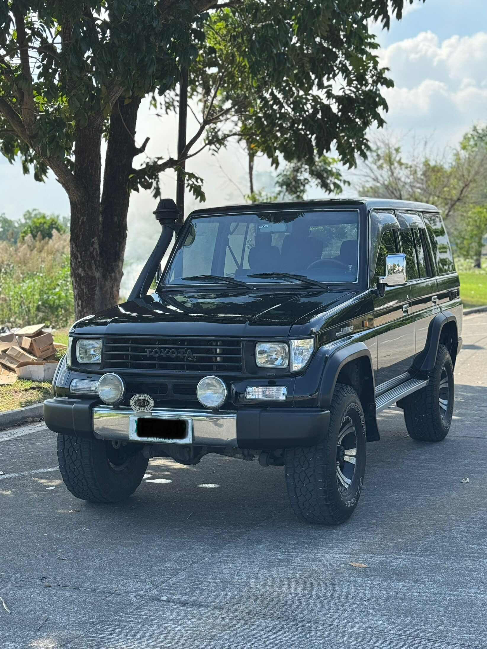 1994 Toyota  LC Prado KZJ78 with 1kzt 3.0 Diesel. Air Conditioning, Old Man Emu
