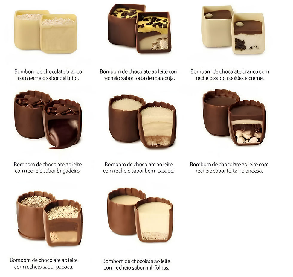 Sabores dos Petit Deli Parfait