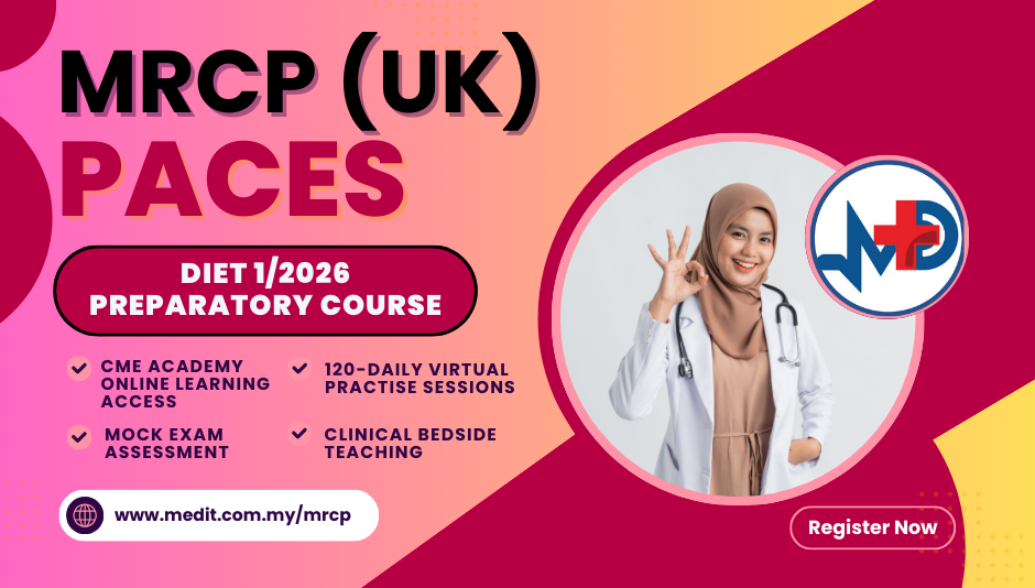 MRCP (UK) PACES Preparatory Program | Diet 1/26