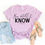 Thumbnail: Be Still and Know T-Shirt
