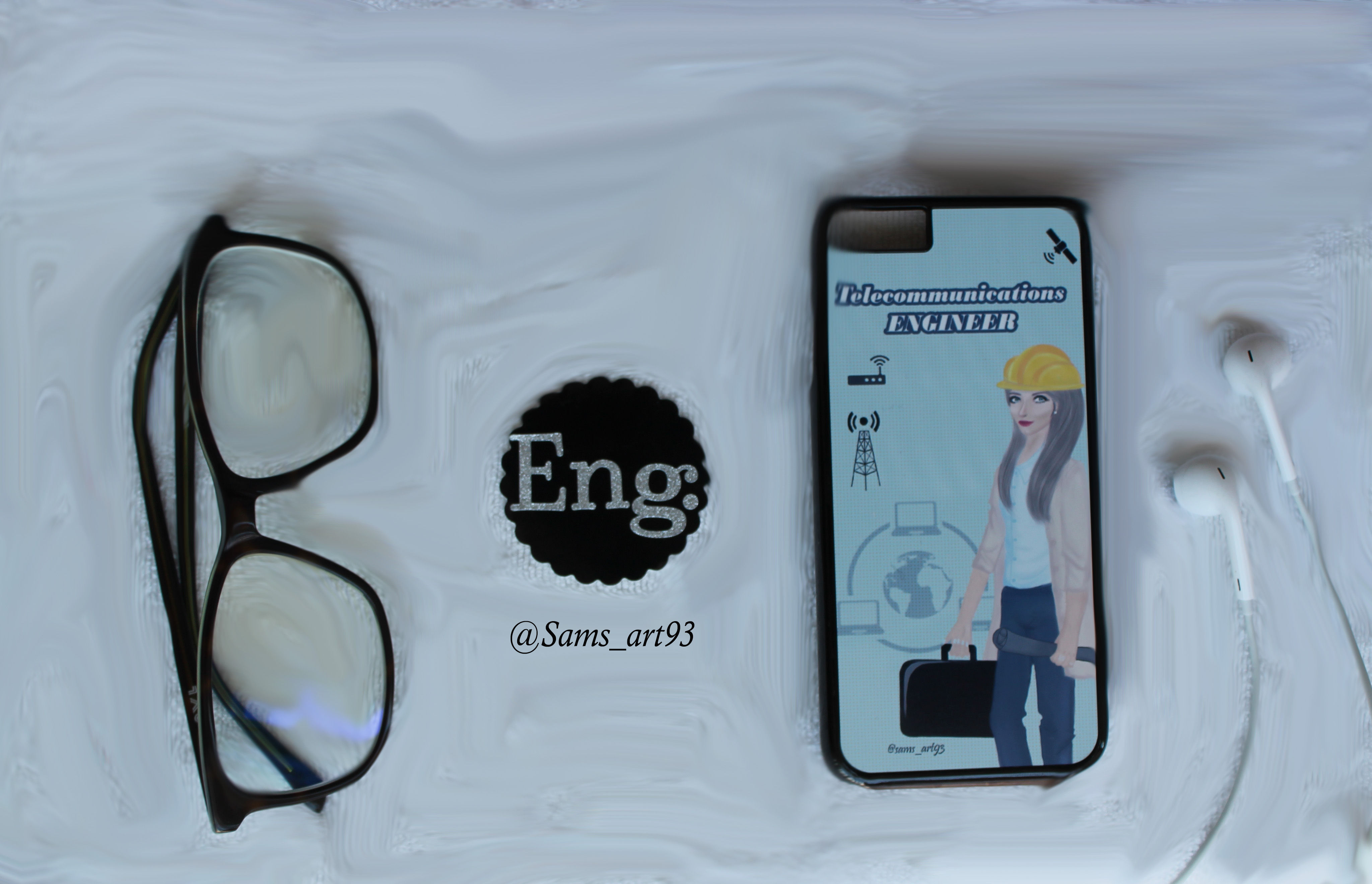 Telecommunication Phone Case