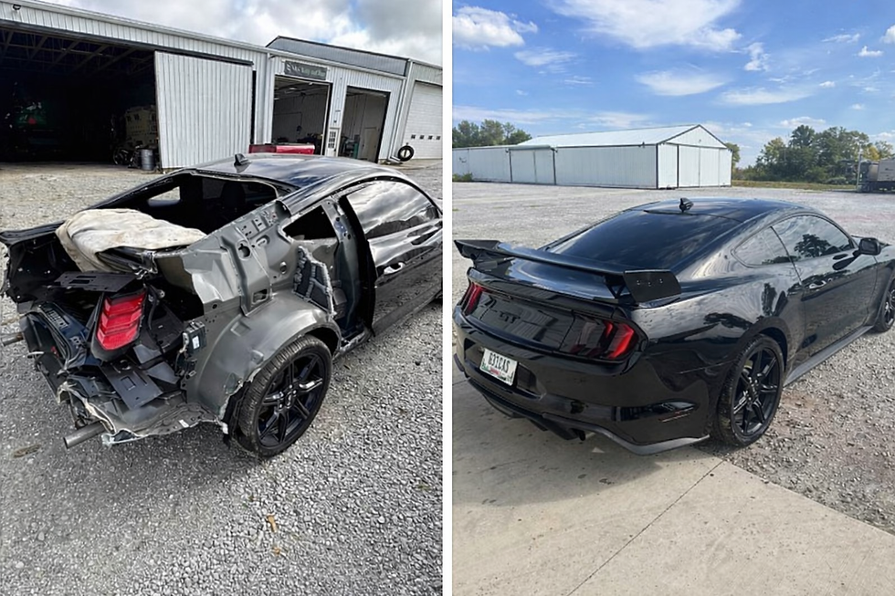 before and after repair