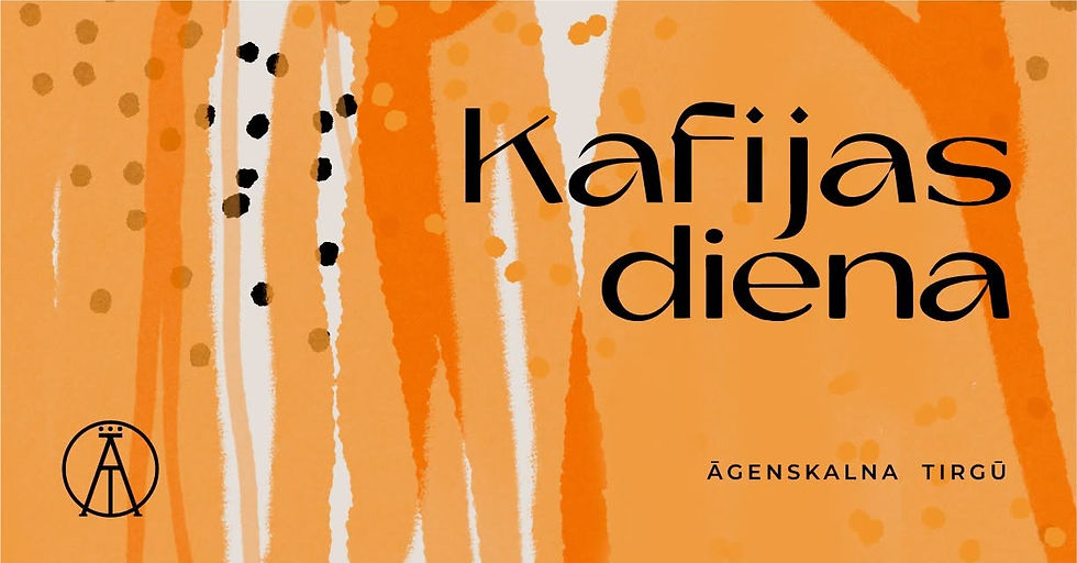 Kafijas diena Āgenskalna tirgū