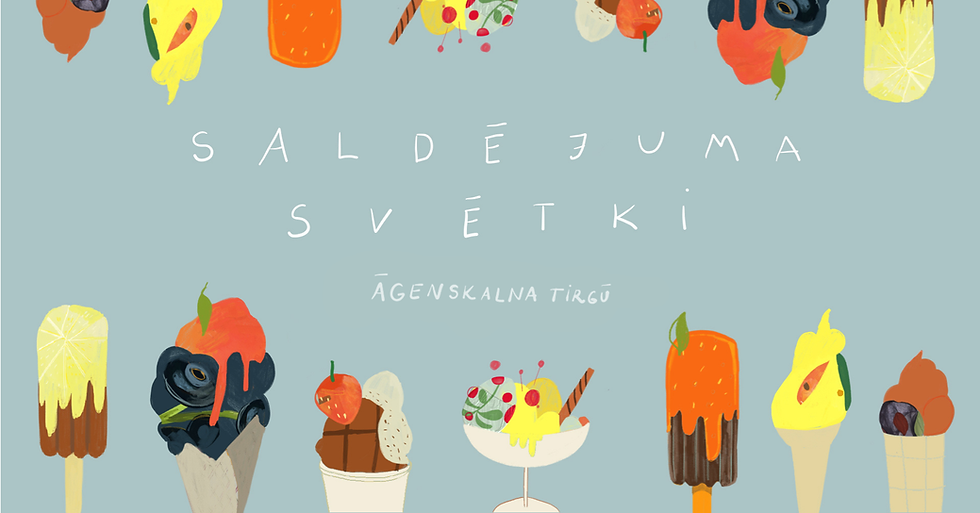 Saldējuma svētki Āgenskalna tirgū