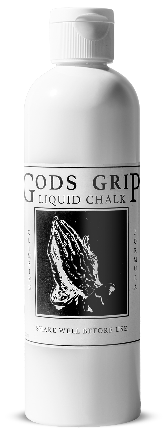 Gods Grip Liquid Chalk: Climbing