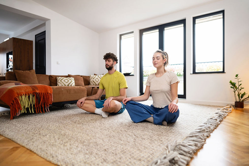 Somatic practices like sitting back-to-back can drop your defenses and make heavy conversations safer