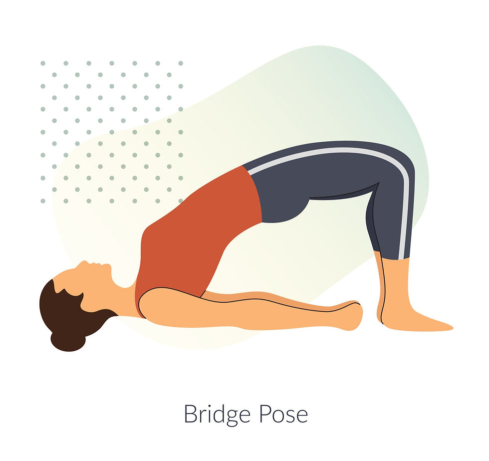 Bridge pose