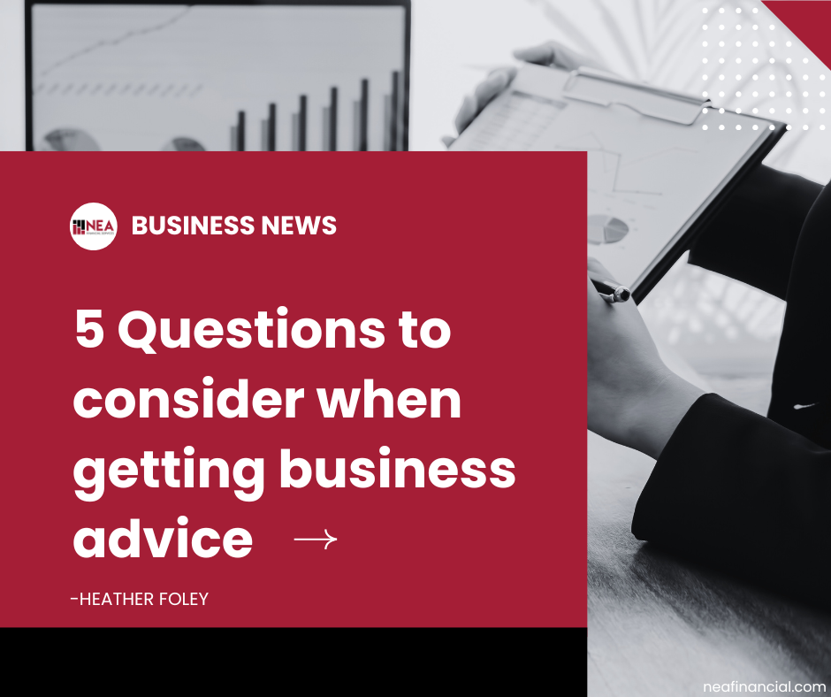 5 Questions to consider when getting business advice