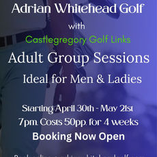 Adult Beginner Golf Programme – April Intake