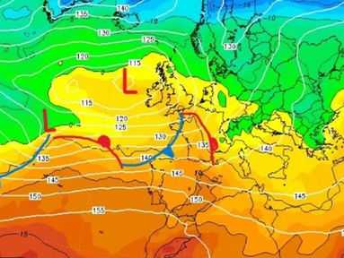 Weather map
