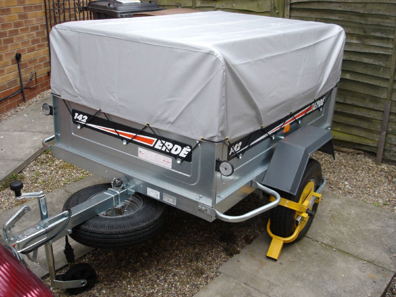 Utility trailer new tip run