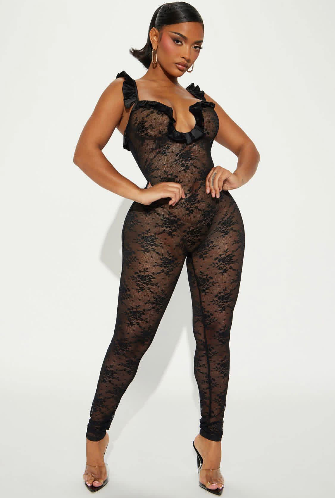 Lace jumpsuit 