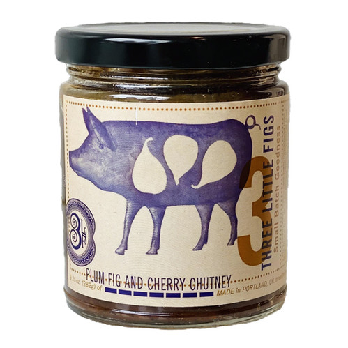 3 Little Figs Plum Fig and Cherry Chutney CosituttiMarketplace