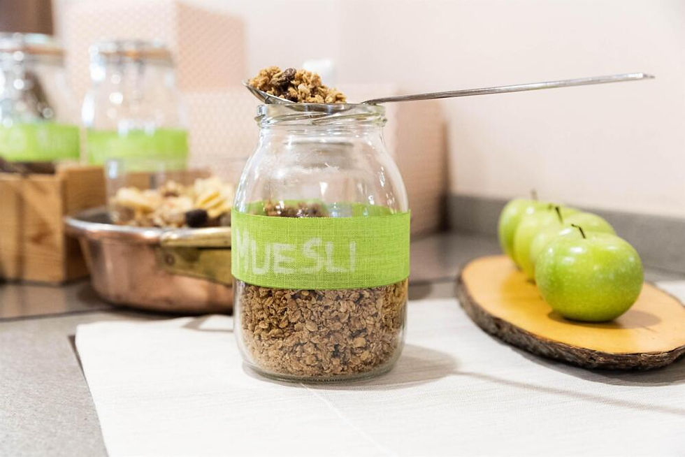 Breakfast at the Hotel Alpino - Cavalese 